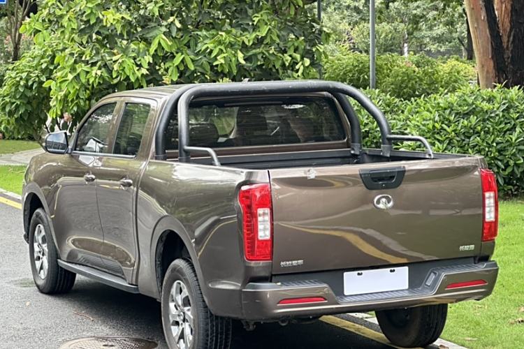 Used Great Wall Poer 2021 2.0T Commercial Version Automatic Diesel 4x4 Navigation-Ready Long-Box GW4D20M