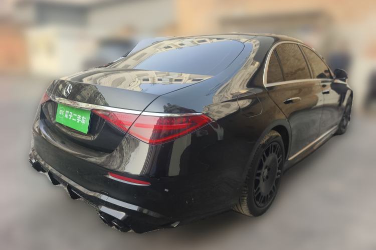 Used Mercedes-Benz S-Class 2022 S 400 L Business Model Rear Right 45 Deg