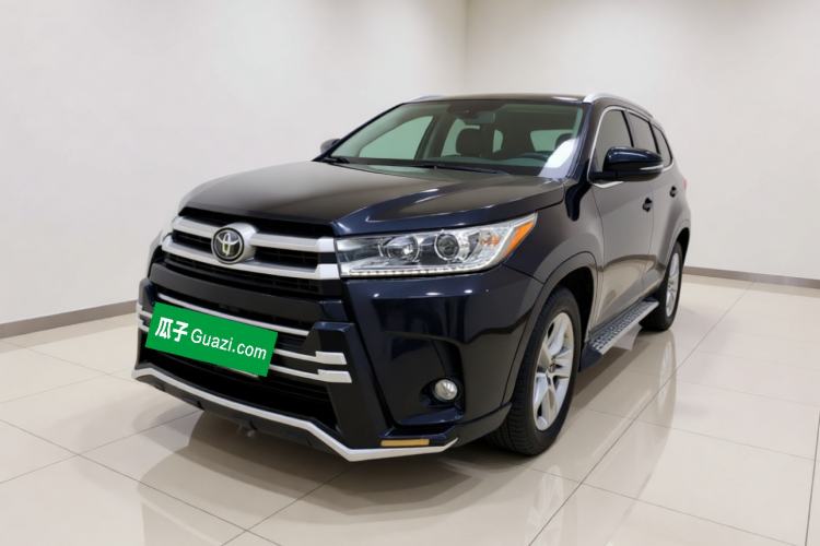 Used Toyota Highlander 2018 2.0T Four-Wheel Drive Luxury Version 7 Seats China VI Standard
