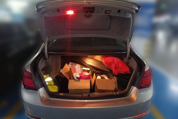 Used BMW 7 Series 2013 730Li Leading Model Trunk