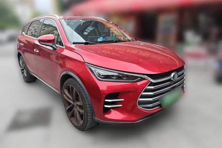 Used BYD Tang New Energy 2018 DM 2.0T All-Wheel Drive Smart Connectivity Luxury Model 7 Seats China V Emission Standard
