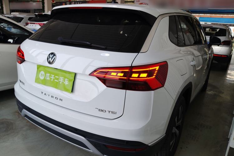 Used Volkswagen Tayron 2022 280TSI Two-Wheel Drive Luxury Smart Connectivity Version Rear Right 45 Deg