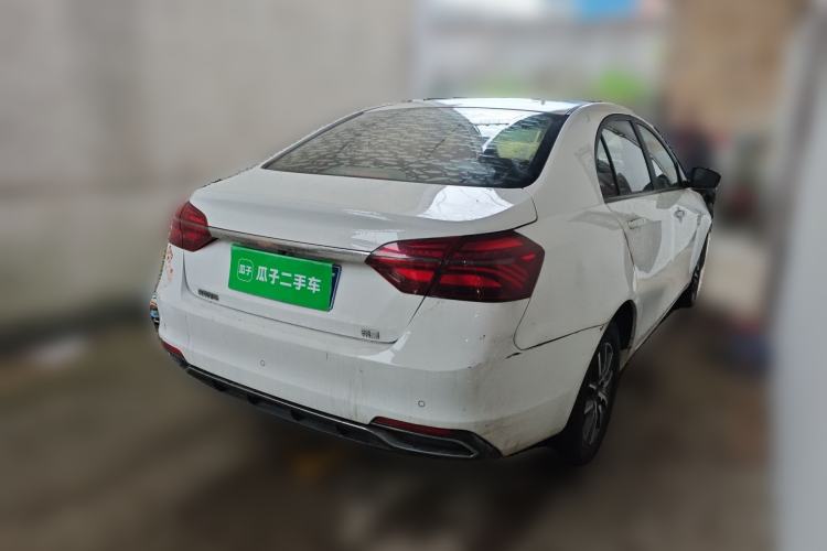 Used Geely Auto Emgrand 2019 Leading Edition 1.5L CVT Luxury Model China VI Standard Rear Right 45 Deg