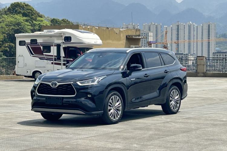 Used Toyota Highlander 2022 Dual-Engine 2.5L Four-Wheel Drive Prestige Version 7 Seats