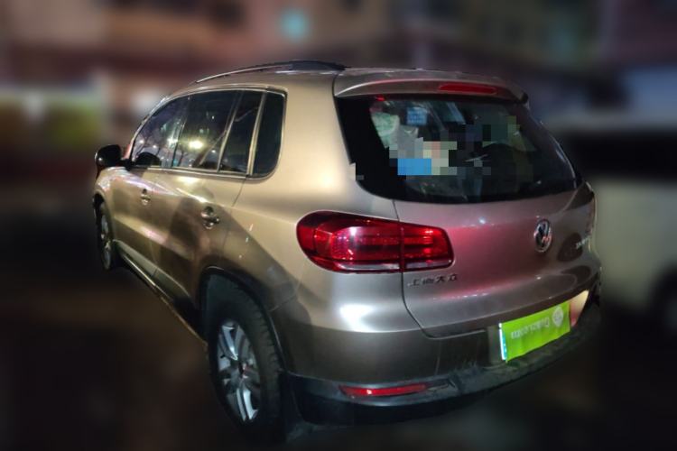 Used Volkswagen Tiguan 2015 1.8TSI Automatic Two-Wheel Drive Trend Edition Rear Left 45 Deg