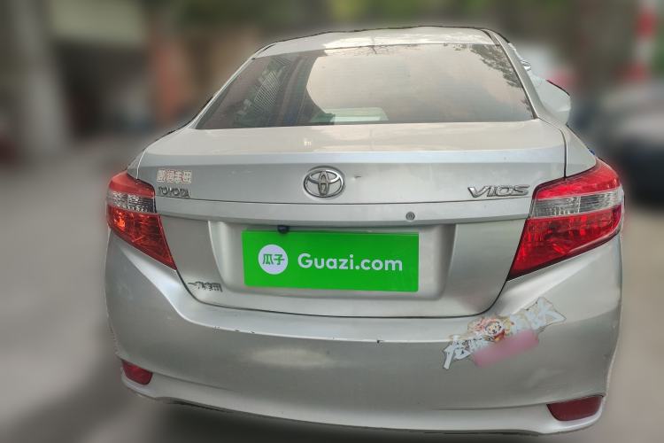 Used Toyota Vios 2014 1.5L Automatic ZhiShang Edition Rear