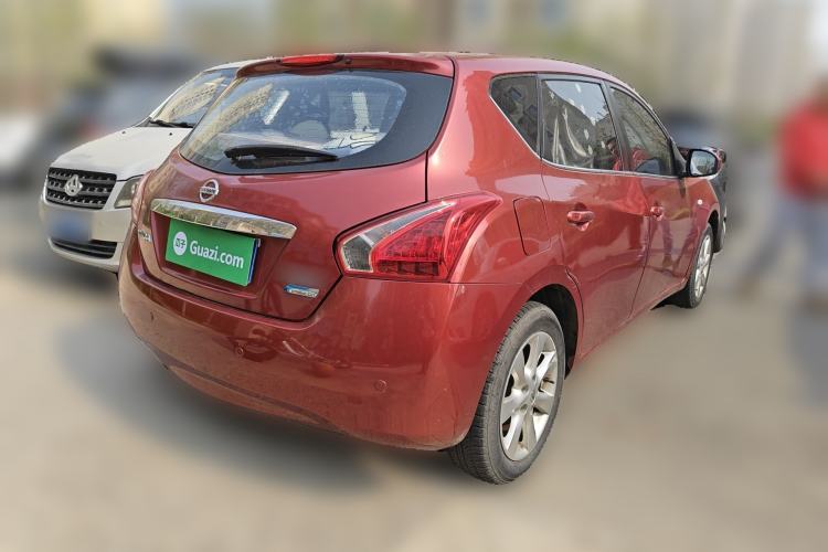 Used Nissan Tiida 2014 1.6L CVT Smart Model Rear Right 45 Deg