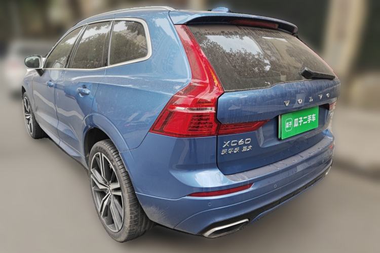 Used Volvo XC60 New Energy 2019 T8 E-Drive Hybrid Intelligent Luxury Sport Edition China VI Rear Left 45 Deg