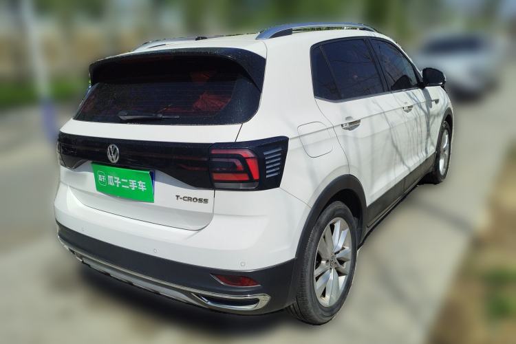 Used Volkswagen T-Cross 2019 1.5L Automatic Comfort Edition Rear Right 45 Deg