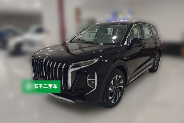 Used Hongqi HS7 PHEV 2025 Model 2.0T PHEV Two-Wheel Drive Qi Xiang Edition 7-Seater
