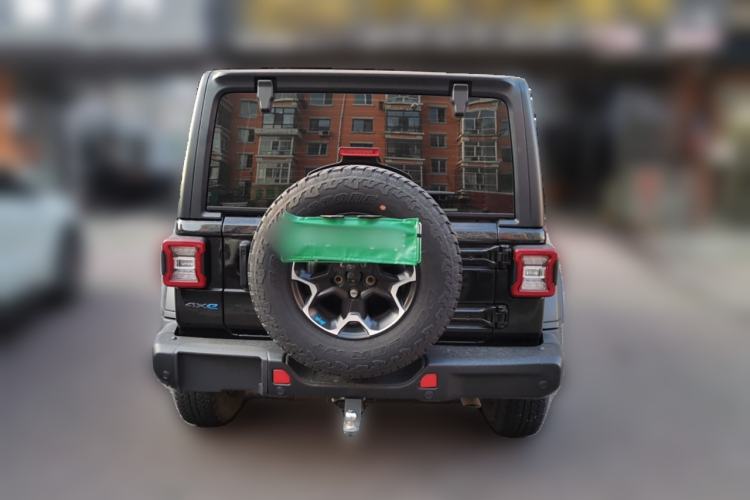 Used Jeep Wrangler New Energy 2021 Four-Door 2.0T 4xe Robin Hood Rear