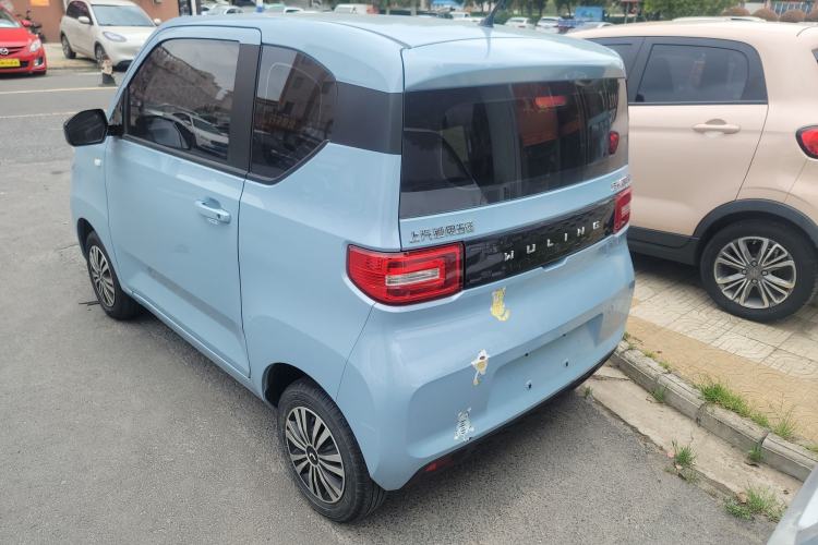 Used Wuling Hongguang MINIEV 2022 Zizai Version Lithium Iron Phosphate Rear Left 45 Deg