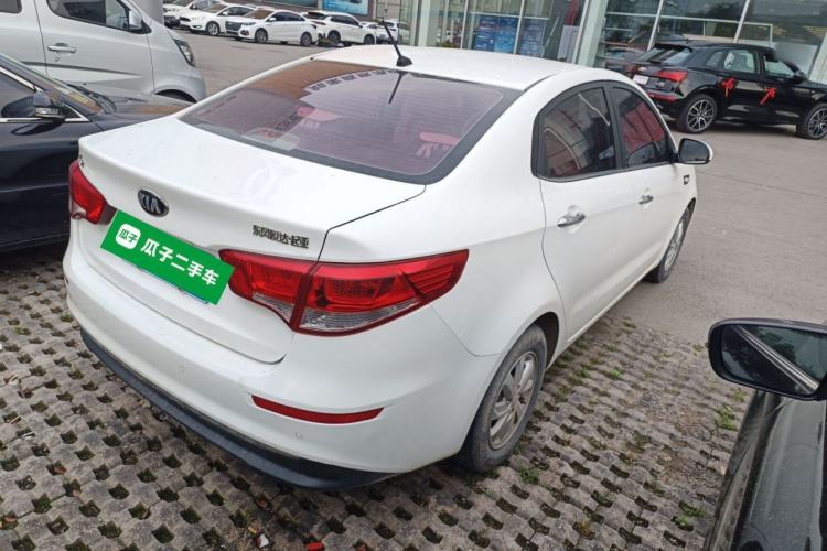 Used Kia K2 2015 Sedan 1.4L MT GLS Rear Right 45 Deg
