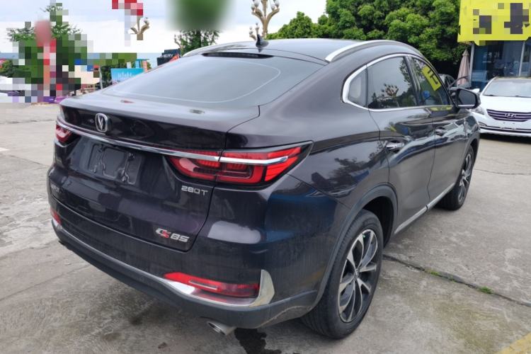 Used CHANGAN CS85 COUPE 2019 1.5T DCT Dynamic Version China VI Standard Rear Right 45 Deg