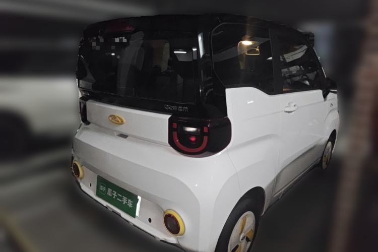 Used Chery QQ Ice Cream 2022 170km Sundae Phosphate Lithium-Ion Rear Right 45 Deg