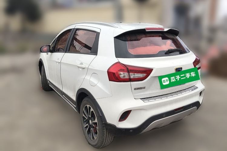 Used Geely Auto Vision X3 2017 1.5L Manual Luxury Model Rear Left 45 Deg