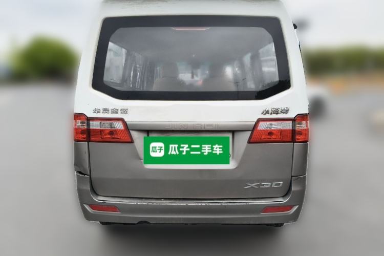 Used Jinbei Hiace X30 2023 1.5L Wealthy-Style Passenger Van 5/6/7-Seater Non-Air-Conditioned Version SWC15M Rear