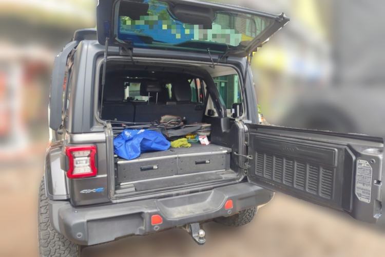 Used Jeep Wrangler New Energy 2021 Four-Door 2.0T 4xe Sahara Trunk