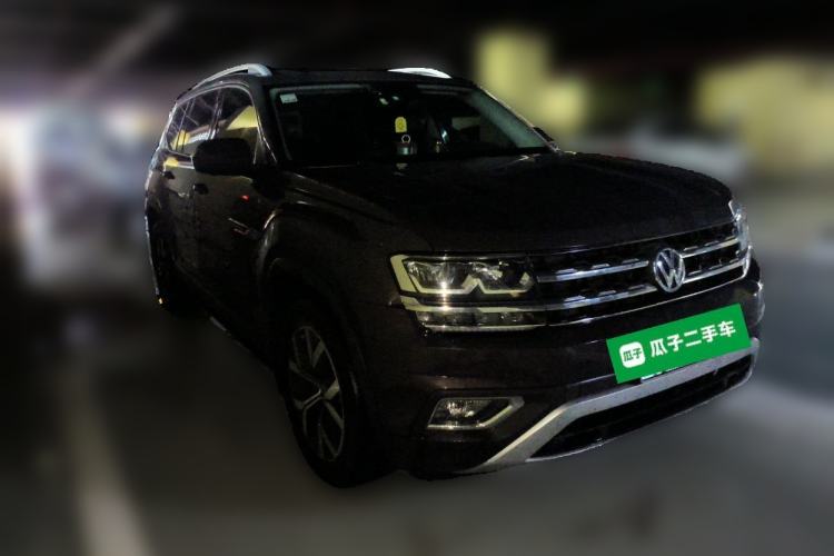 Used Volkswagen Teramont 2017 380TSI Four-Wheel Drive Luxury Edition Front Right 45 Deg