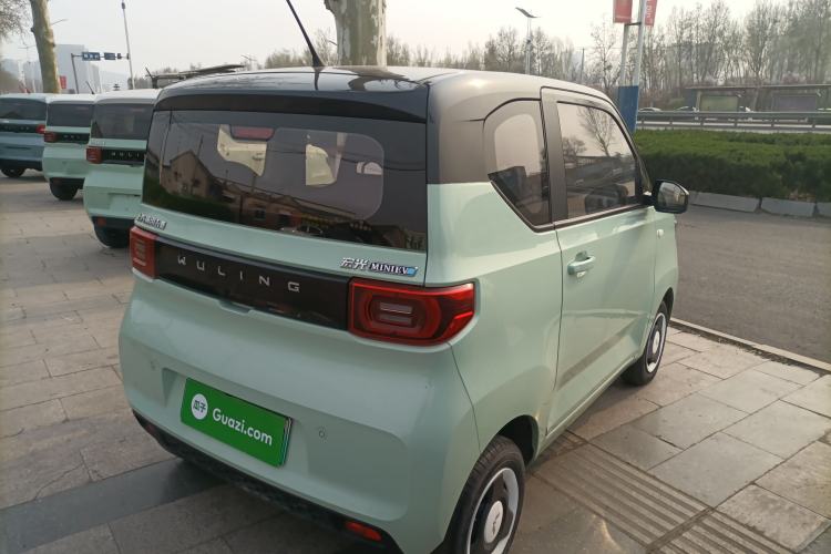 Used Wuling Hongguang MINIEV 2021 Macaron Fashion Edition Lithium-Ion Battery Rear Right 45 Deg