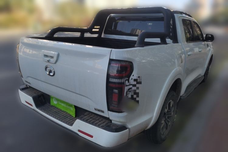 Used Great Wall Poer 2021 2.0T Global Version Automatic Diesel 4x4 Sporty Standard Cab GW4D20M Rear Right 45 Deg