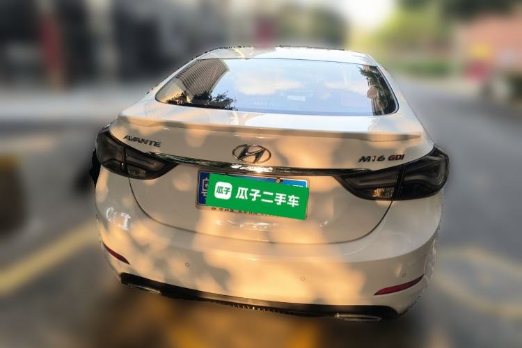 Used Hyundai Elantra (5th Generation / Langdong) 2015 1.6L Automatic Luxury Model Rear