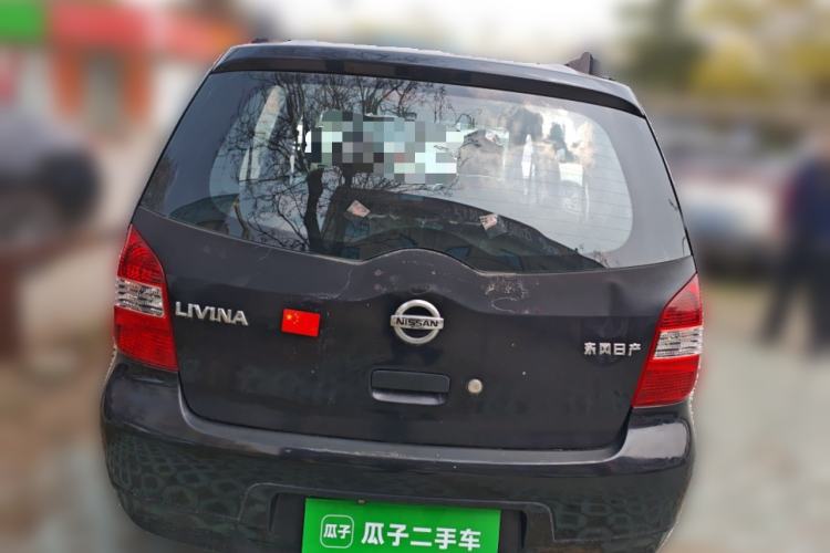 Used Nissan Livina 2010 Jingyue Edition 1.6L Manual All-Around Model Rear