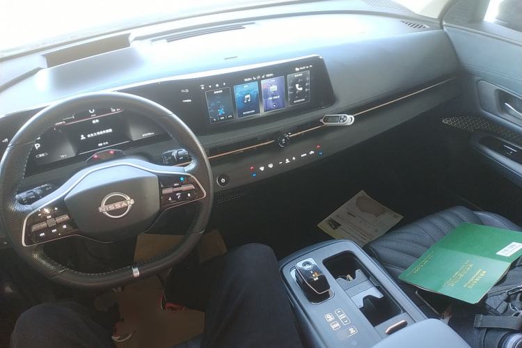 Used Nissan ARIYA 2022 Four-Wheel-Drive High-Performance Top-Tier Model Center Console