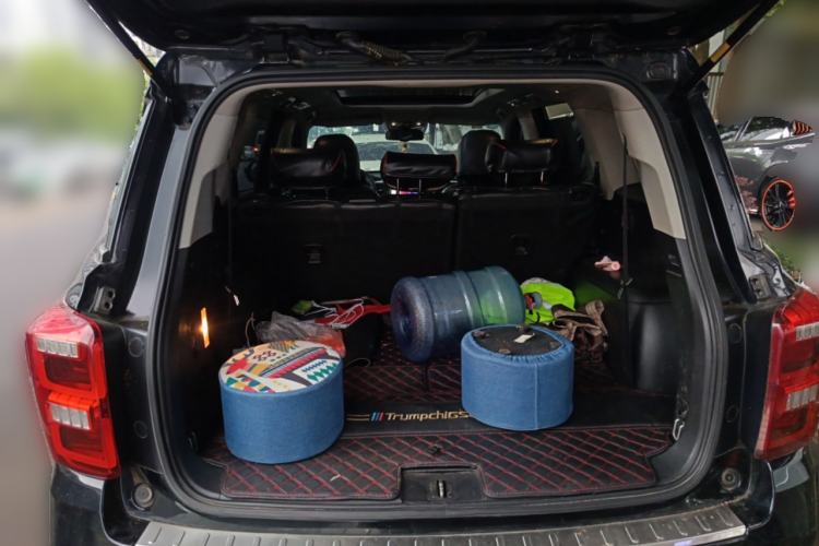 Used GAC Trumpchi GS8 2017 320T Two-Wheel Drive Luxury Smart Connectivity Version (7 Seats) Trunk