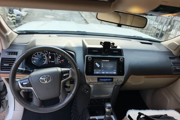 Used Toyota Prado 2018 3.5L Automatic TX-L with Rear-Mounted Spare Tire
