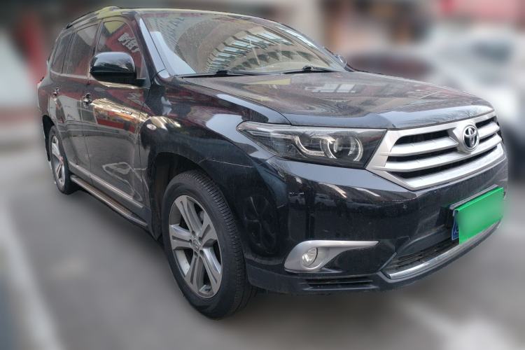 Used Toyota Highlander 2013 2.7L Two-Wheel Drive 7-Seater Zijin Edition Front Right 45 Deg