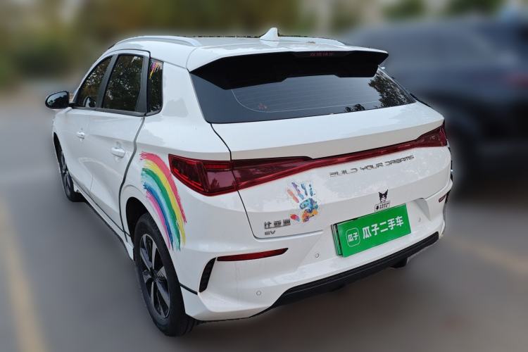 Used BYD e2 2024 Honor Edition Luxury Model Rear Left 45 Deg