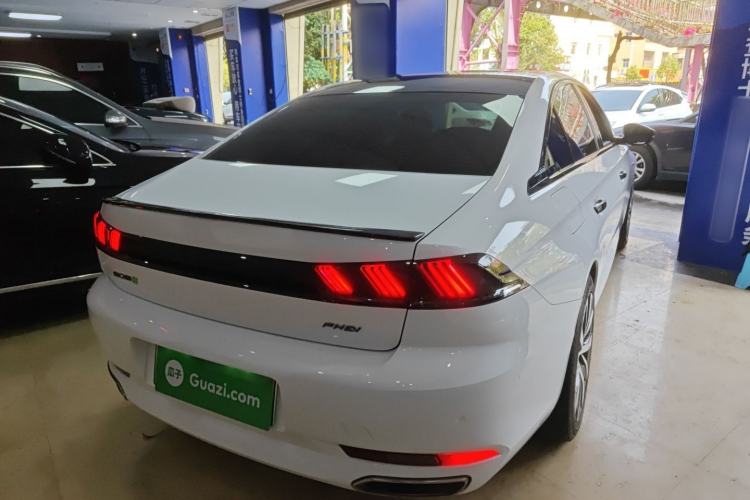 Used Peugeot 508L New Energy 2021 1.6T Plug-in Hybrid Tech Edition Rear Right 45 Deg