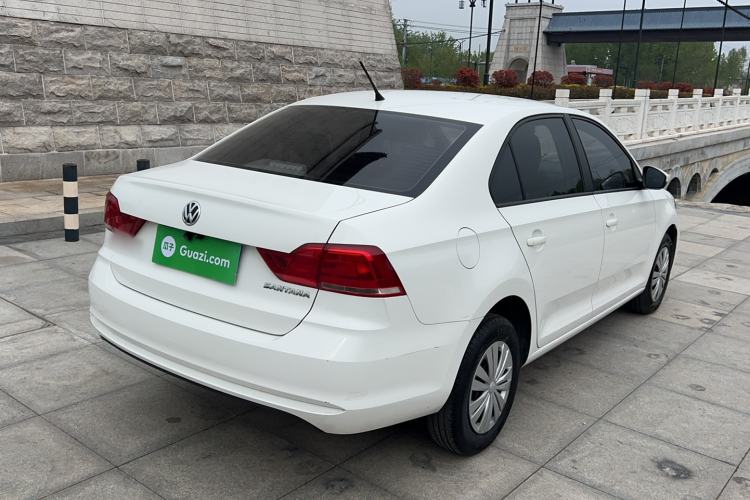 Used Volkswagen Santana 2021 1.5L Automatic Fashion Edition Rear Right 45 Deg