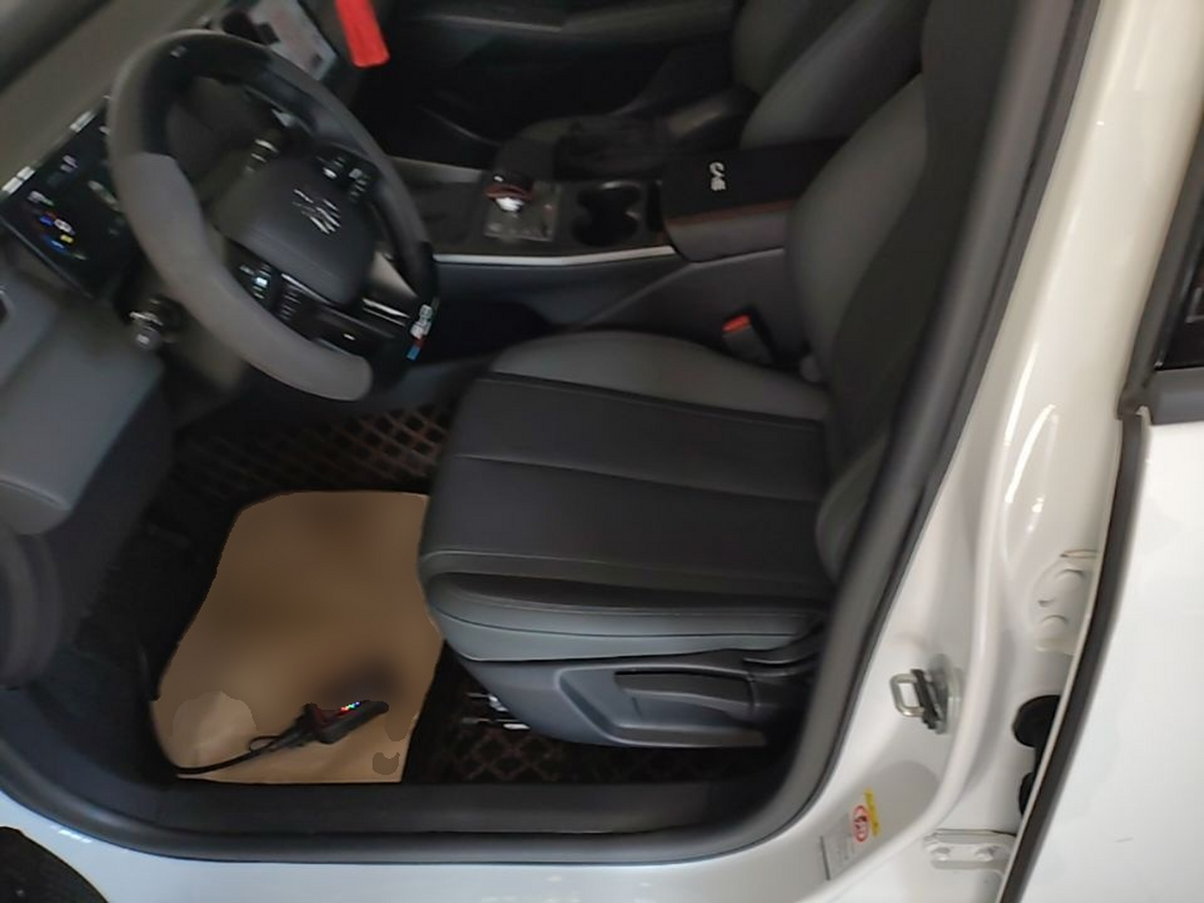 Avant de la voiture