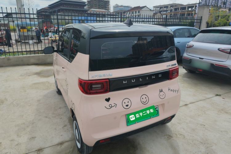 Used Wuling Hongguang MINIEV 2022 Macaron Premium Model – Lithium Ternary Battery Rear Left 45 Deg