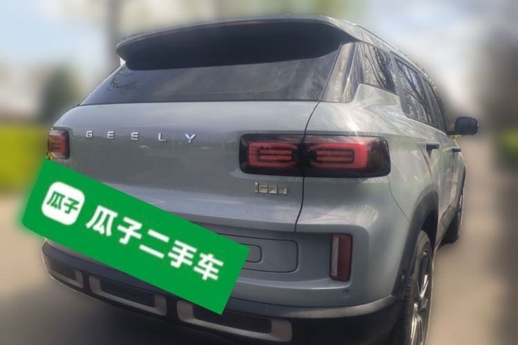 Used Geely Auto icon 2021 1.5TD Passionate Edition Rear Right 45 Deg