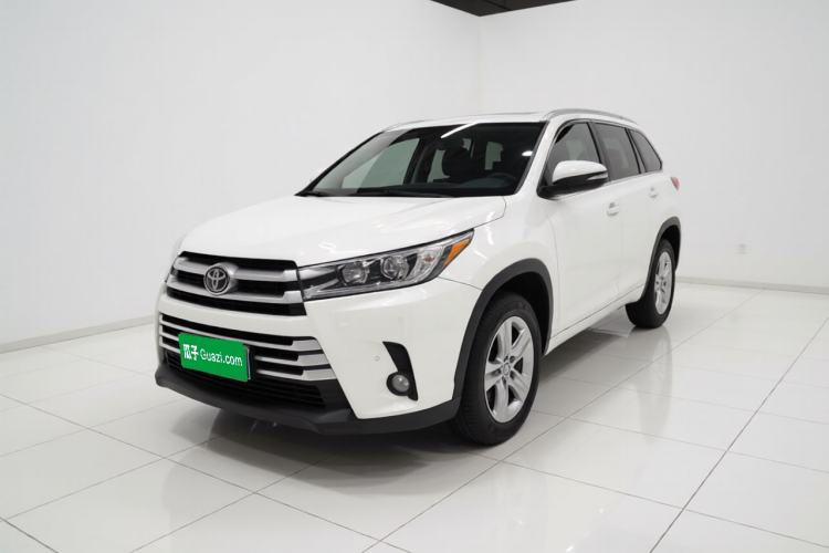 Used Toyota Highlander 2018 2.0T Four-Wheel Drive Luxury Version 7 Seats China VI Standard
