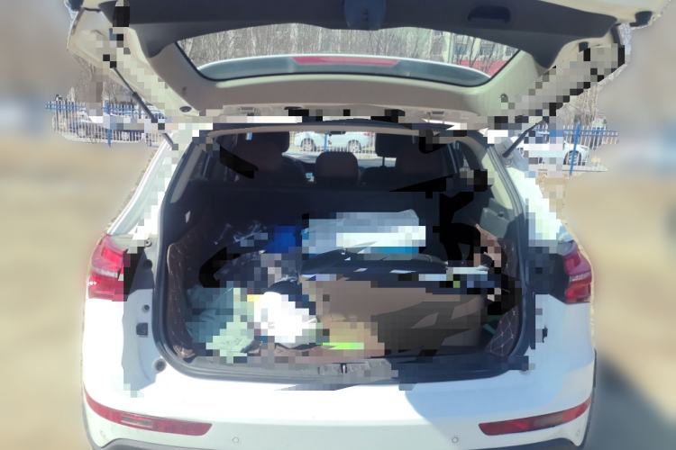 Used Zotye T600 2016 Sports Edition 1.5T Manual Luxury Model Trunk