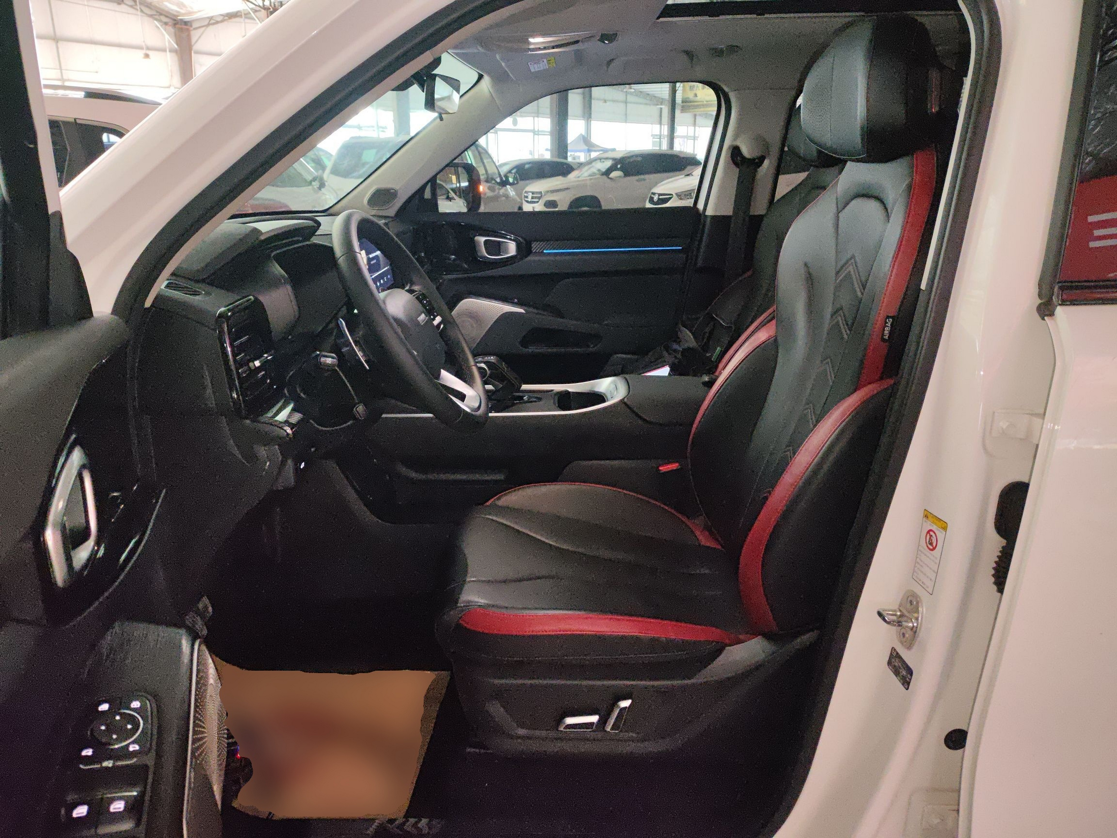 Avant de la voiture