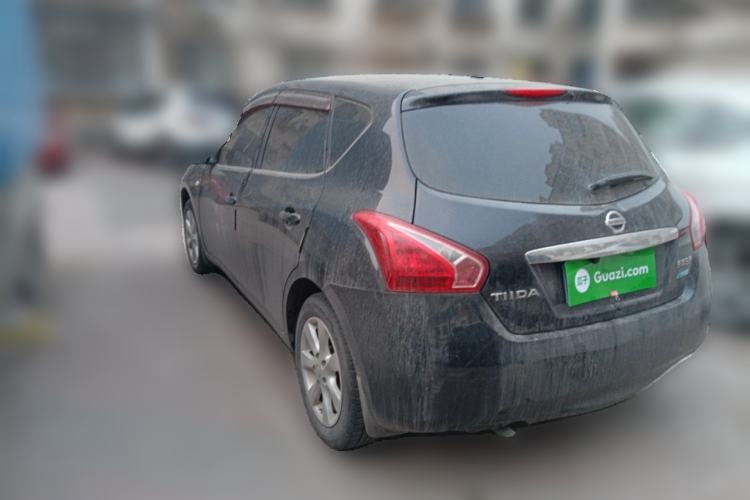 Used Nissan Tiida 2011 1.6L Manual Comfort Edition Rear Left 45 Deg
