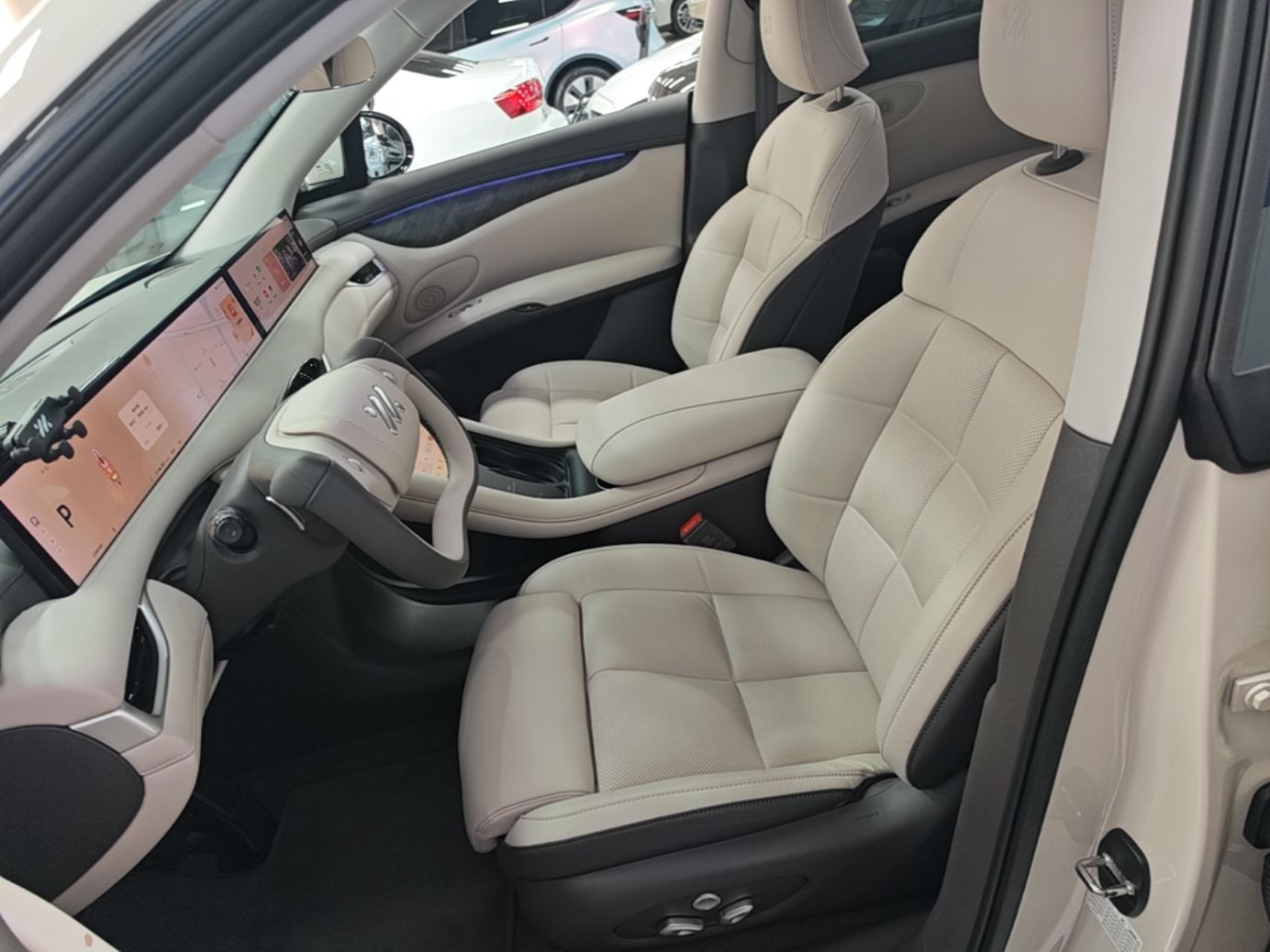 Avant de la voiture