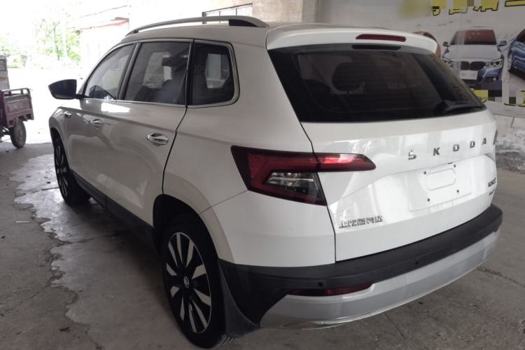 Used Skoda Karoq 2020 TSI280 Luxury Smart Edition China VI Standard Rear Left 45 Deg