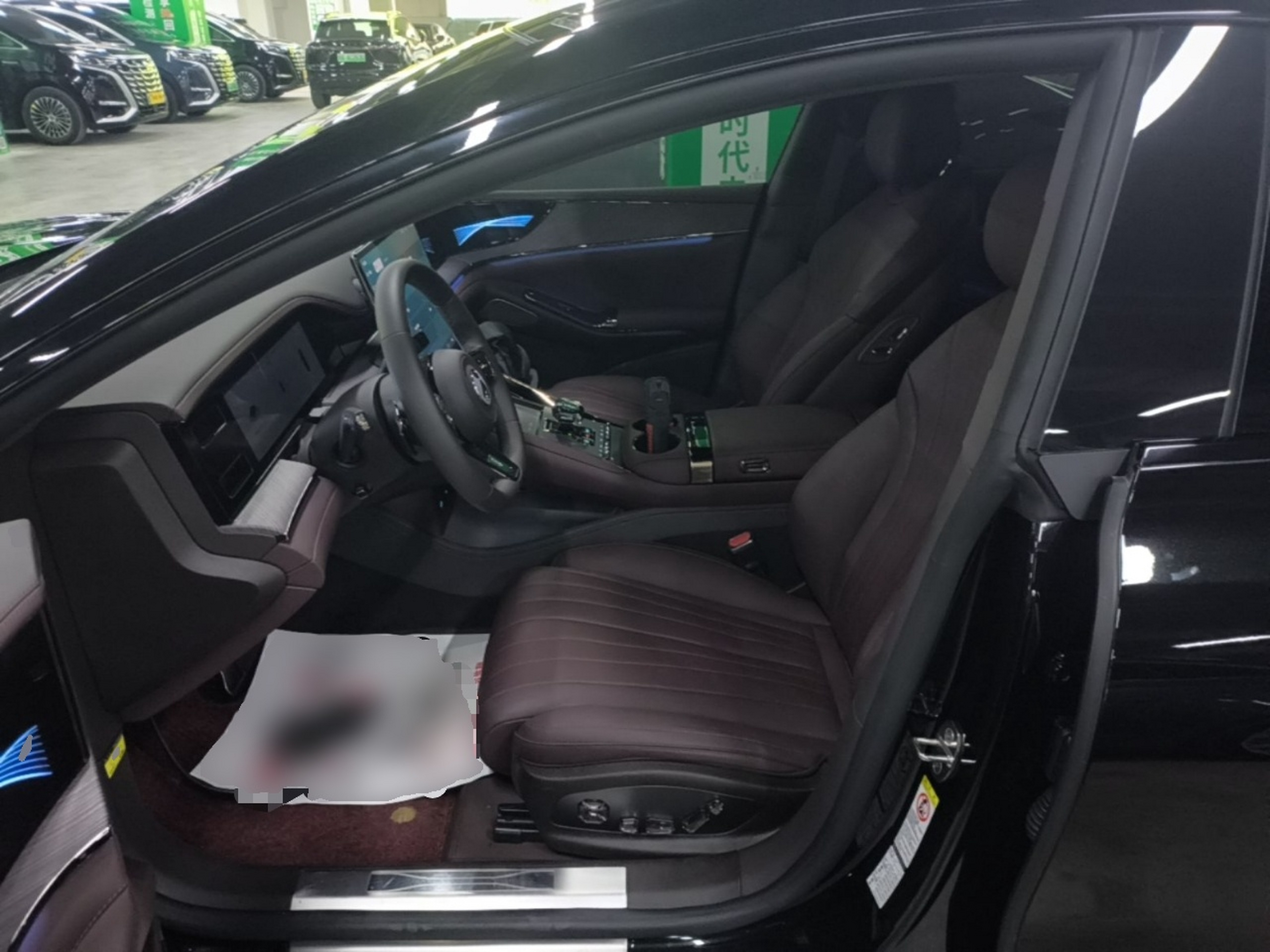 Avant de la voiture