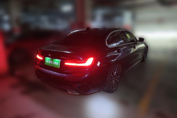 Used BMW 3 Series 2021 320Li M Sport Package Rear Right 45 Deg