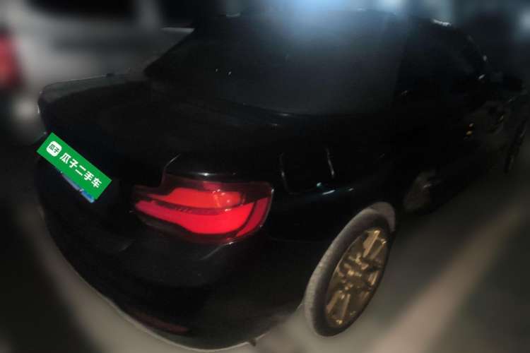 Used BMW 2 Series 2019 225i Convertible Coupe Sports Design Package Rear Right 45 Deg