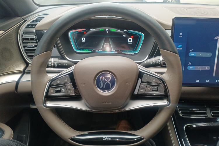 Used BYD Han 2020 EV Long-Range Luxury Model Steering Wheel