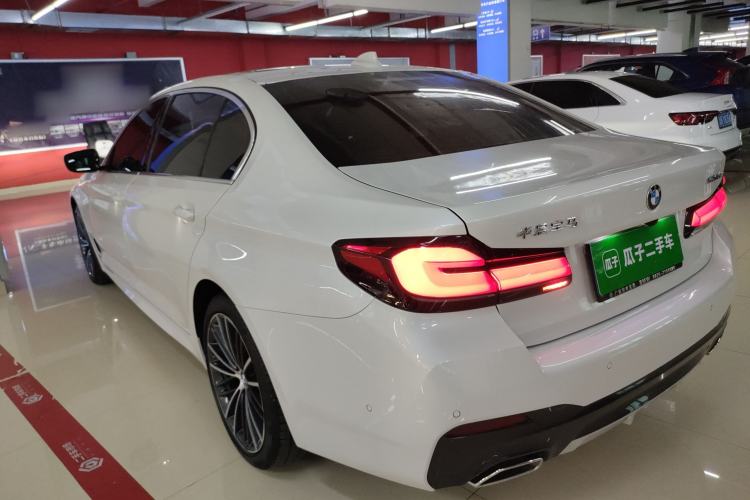 Used BMW 5 Series 2022 Restyled 530Li Leading Edition M Sport Package Rear Left 45 Deg
