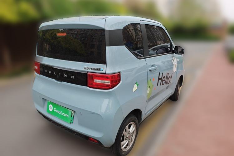 Used Wuling Hongguang MINIEV 2020 Enjoyment Model Lithium Iron Phosphate Rear Right 45 Deg
