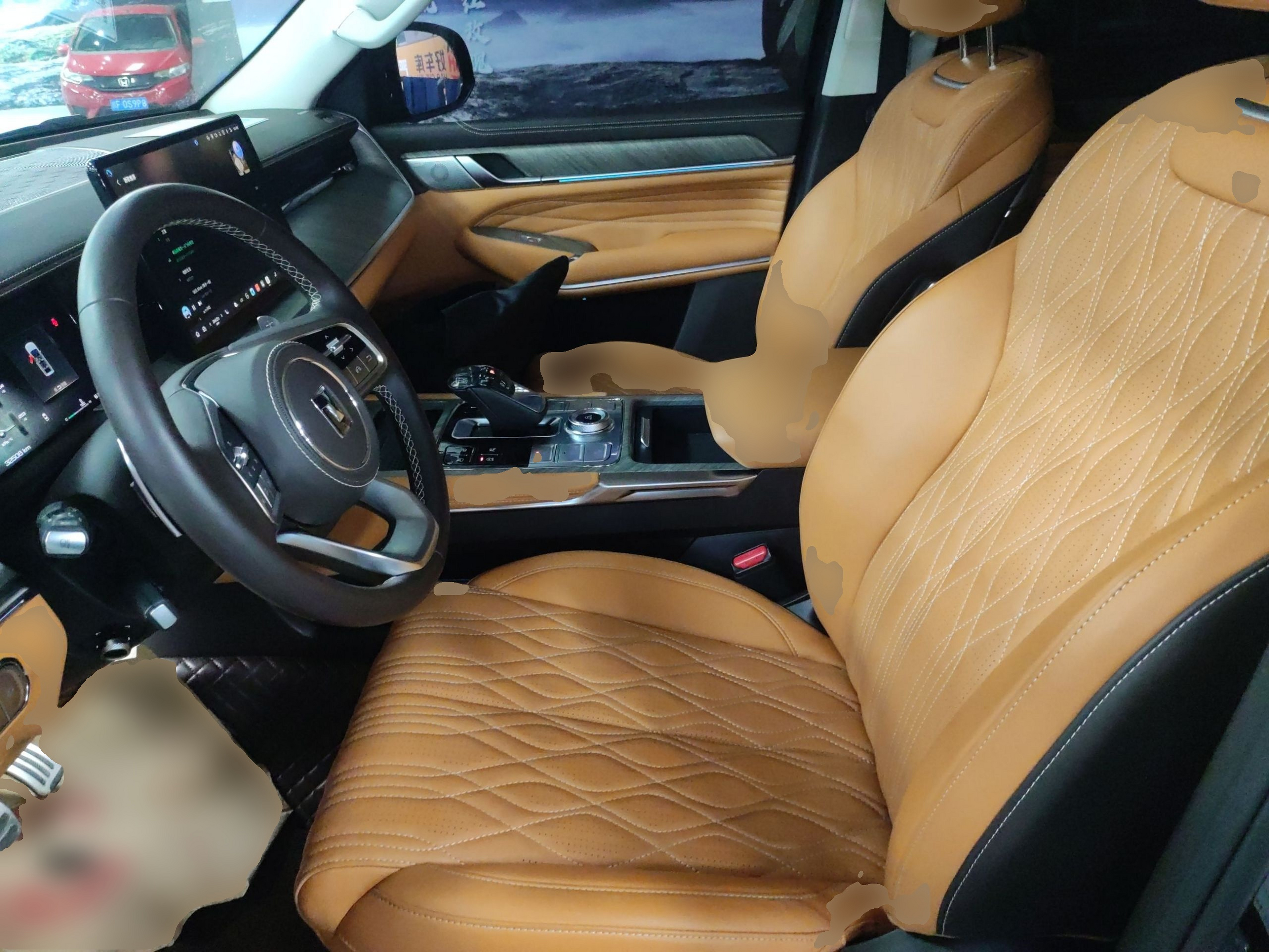 Avant de la voiture
